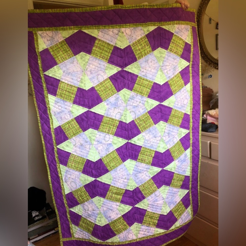 Handmade child’s quilt